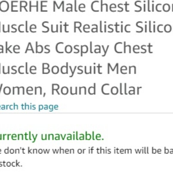 Fake Abs by Roerhe (Discontinued) - Picture 2 of 6